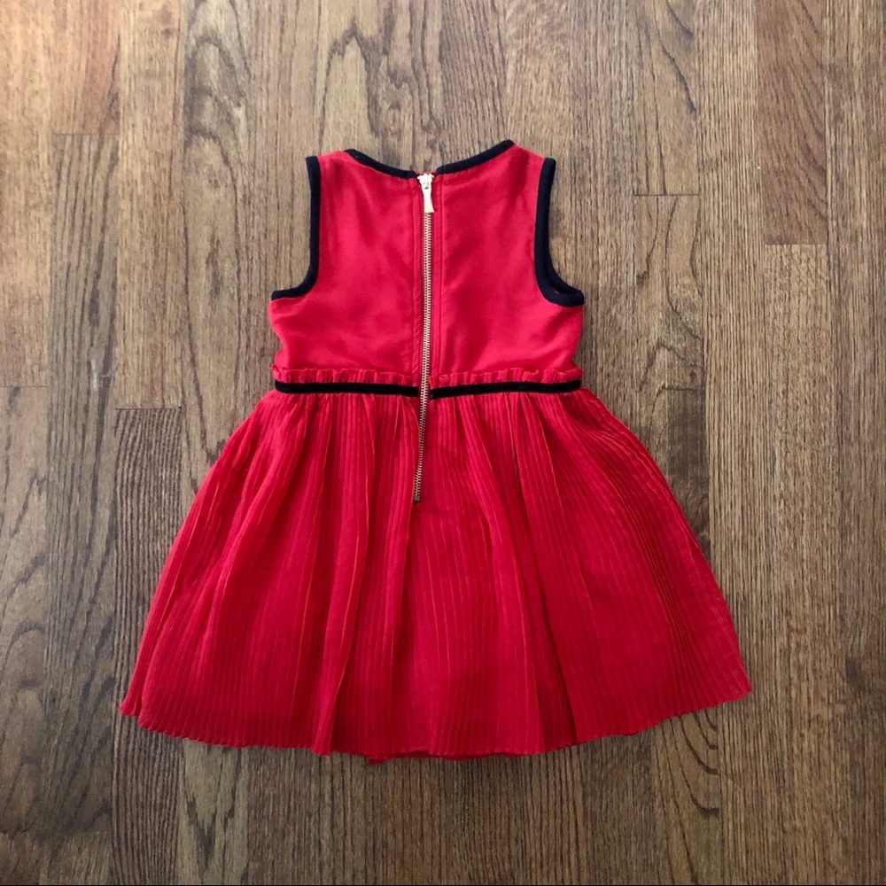 Kate Spade Pleated Chiffon Dress, Size 4T - Picture 8 of 15